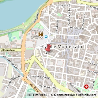 Mappa Via Ferrante Aporti, 2, 15033 Casale Monferrato, Alessandria (Piemonte)