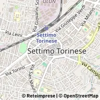 Kaart Settimo Torinese