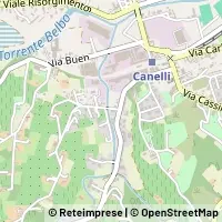 Mapa Canelli
