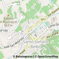 Map Santo Stefano Belbo