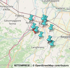 Mappa Via Rosa Augusto, 43038 Sala Baganza PR, Italia (10.61909)