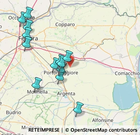 Mappa Via Prondolo, 44015 Portomaggiore FE, Italia (15.84692)