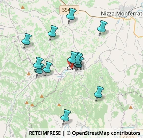Mappa Viale Risorgimento, 14053 Canelli AT, Italia (3.28923)