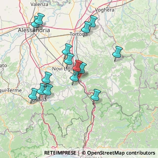 Mappa Via Vecchia Vignole, 15069 Serravalle Scrivia AL, Italia (15.29533)