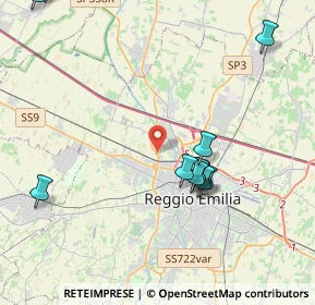 Mappa 42124 Reggio nell'Emilia RE, Italia (4.63)