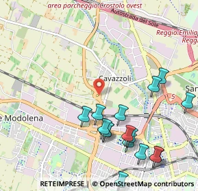 Mappa 42124 Reggio nell'Emilia RE, Italia (1.22)