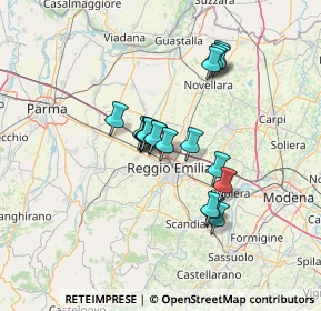 Mappa 42124 Reggio nell'Emilia RE, Italia (10.08)