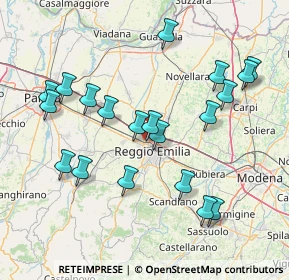 Mappa 42124 Reggio nell'Emilia RE, Italia (16.2765)