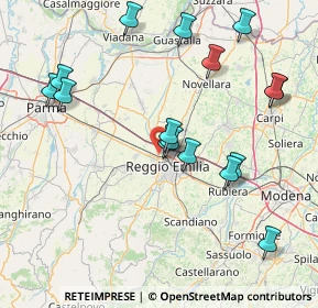 Mappa 42124 Reggio nell'Emilia RE, Italia (17.19688)