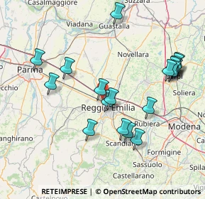 Mappa 42124 Reggio nell'Emilia RE, Italia (16.678)