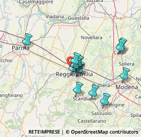 Mappa 42124 Reggio nell'Emilia RE, Italia (11.795)