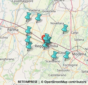 Mappa 42124 Reggio nell'Emilia RE, Italia (11.23583)