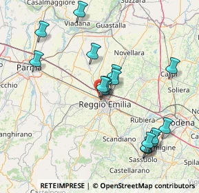 Mappa 42124 Reggio nell'Emilia RE, Italia (16.18813)