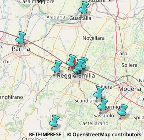 Mappa 42124 Reggio nell'Emilia RE, Italia (21.51824)