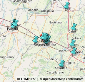 Mappa 42124 Reggio nell'Emilia RE, Italia (14.825)