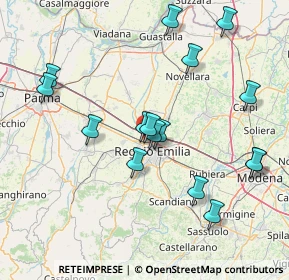 Mappa 42124 Reggio nell'Emilia RE, Italia (16.10438)