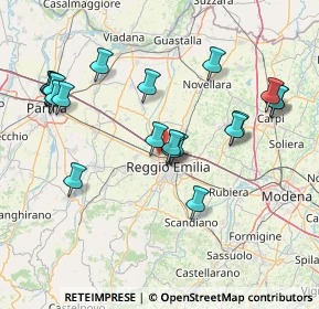 Mappa 42124 Reggio nell'Emilia RE, Italia (16.402)