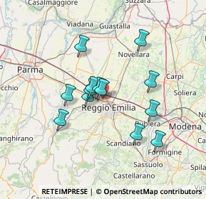 Mappa 42124 Reggio nell'Emilia RE, Italia (11.51615)