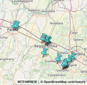 Mappa 42124 Reggio nell'Emilia RE, Italia (16.26643)