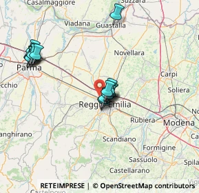 Mappa 42124 Reggio nell'Emilia RE, Italia (13.05588)