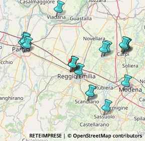 Mappa 42124 Reggio nell'Emilia RE, Italia (17.2475)