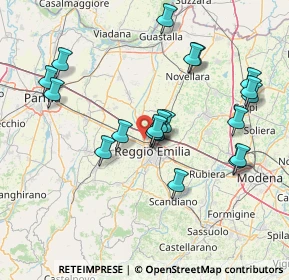 Mappa 42124 Reggio nell'Emilia RE, Italia (15.0665)