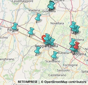 Mappa 42124 Reggio nell'Emilia RE, Italia (16.504)