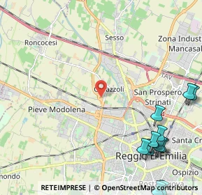 Mappa 42124 Reggio nell'Emilia RE, Italia (3.285)