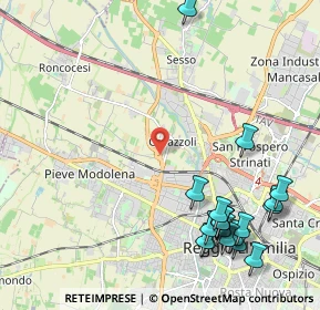 Mappa 42124 Reggio nell'Emilia RE, Italia (2.75158)