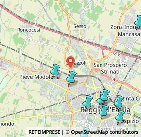 Mappa 42124 Reggio nell'Emilia RE, Italia (3.06727)