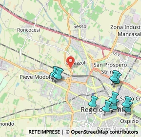 Mappa 42124 Reggio nell'Emilia RE, Italia (2.62727)