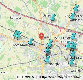 Mappa 42124 Reggio nell'Emilia RE, Italia (2.46)