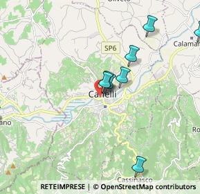 Mappa Via Careddu, 14053 Canelli AT, Italia (2.68583)