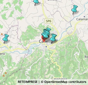 Mappa Via Careddu, 14053 Canelli AT, Italia (1.52333)