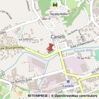 Mappa Piazza della Repubblica, 3, 14053 Canelli, Asti (Piemonte)