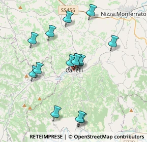 Mappa Via Careddu, 14053 Canelli AT, Italia (3.73643)