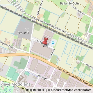 Mappa Via Euripide, 7, 42100 Reggio nell'Emilia, Reggio nell'Emilia (Emilia Romagna)