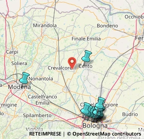 Mappa Via Fossetta, 40017 San Giovanni in Persiceto BO, Italia (22.838)
