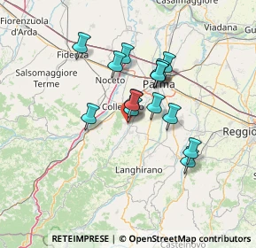 Mappa Via G. Marconi, 43038 Sala Baganza PR, Italia (10.46933)