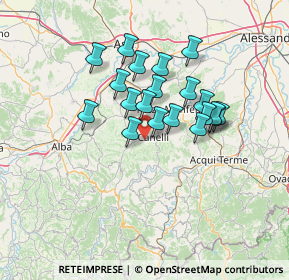 Mappa 12058 Canelli AT, Italia (11.0765)