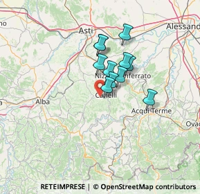 Mappa Strada SP, 12058 Canelli AT, Italia (9.05273)