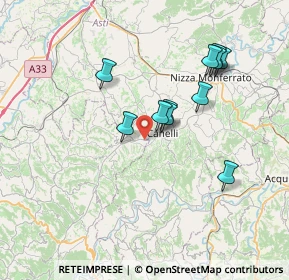 Mappa Strada SP, 12058 Canelli AT, Italia (6.50545)