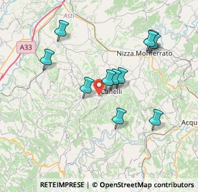 Mappa Strada SP, 12058 Canelli AT, Italia (6.94)
