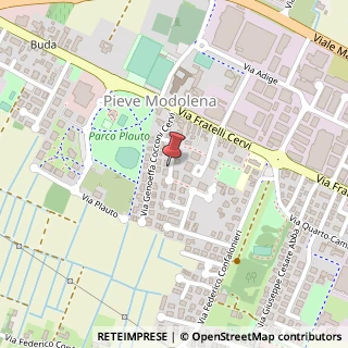 Mappa Via Angelo Masini,  4, 42100 Reggio nell'Emilia, Reggio nell'Emilia (Emilia Romagna)