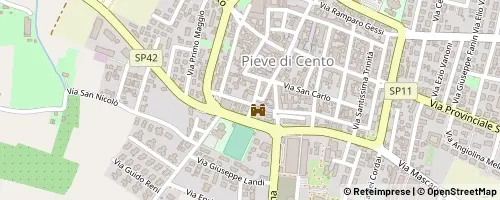 Mappa Pieve di Cento