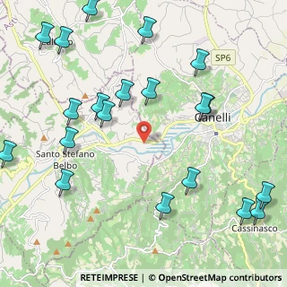 Mappa Strada SP, 12058 Santo Stefano Belbo CN, Italia (2.7615)