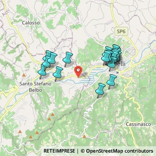 Mappa Strada SP, 12058 Santo Stefano Belbo CN, Italia (1.832)