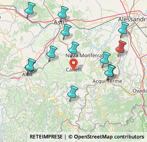 Mappa Via Regione Pianezzo, 14053 Canelli AT, Italia (17.05923)