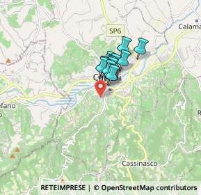 Mappa Via Regione Pianezzo, 14053 Canelli AT, Italia (0.96)