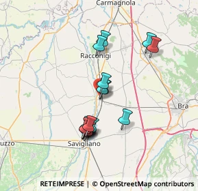 Mappa Piazza Giovanni Crema, 12030 Cavallermaggiore CN, Italia (6.26375)